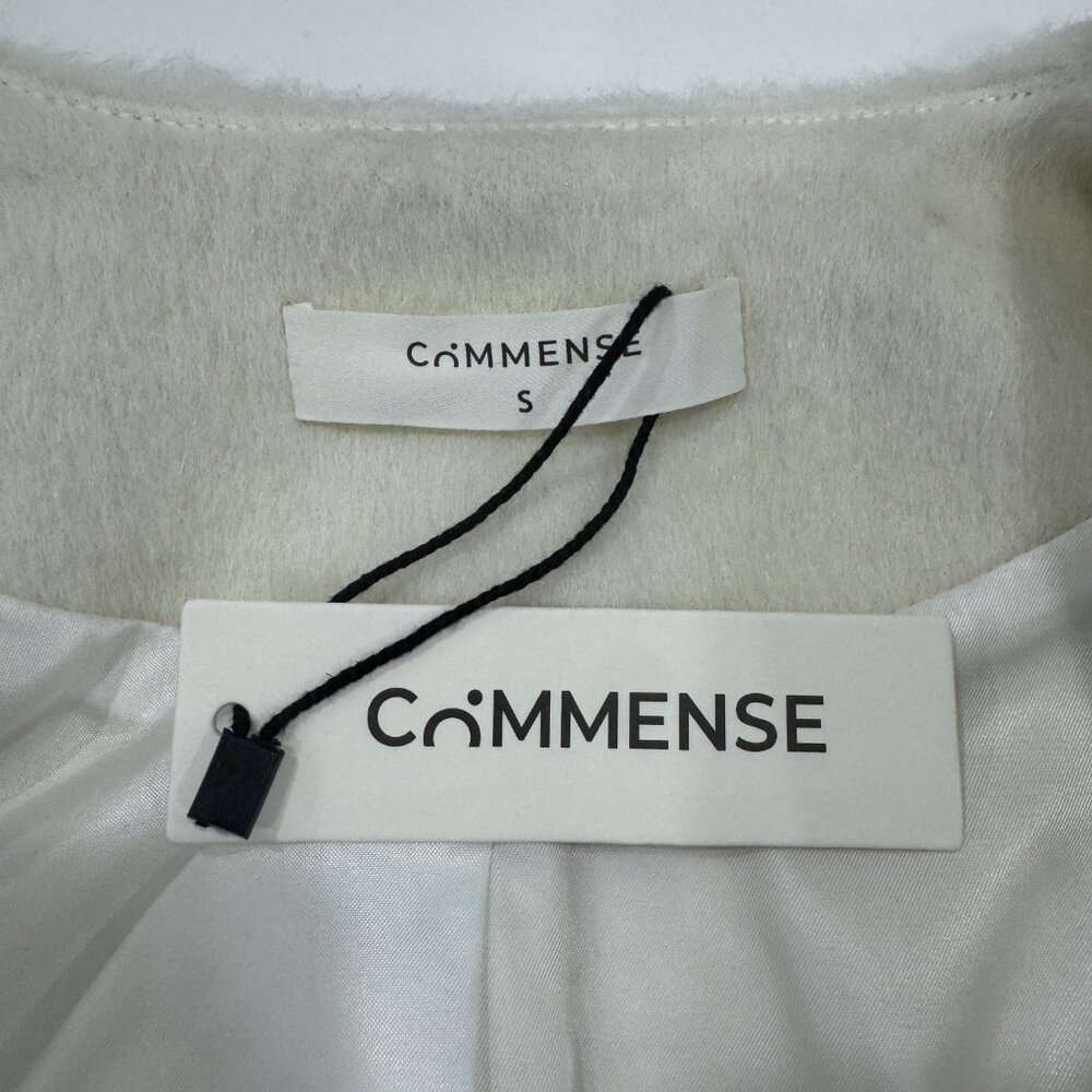 Commense Fuzzy Button Short Wool Coat NWT, Size S… - image 12